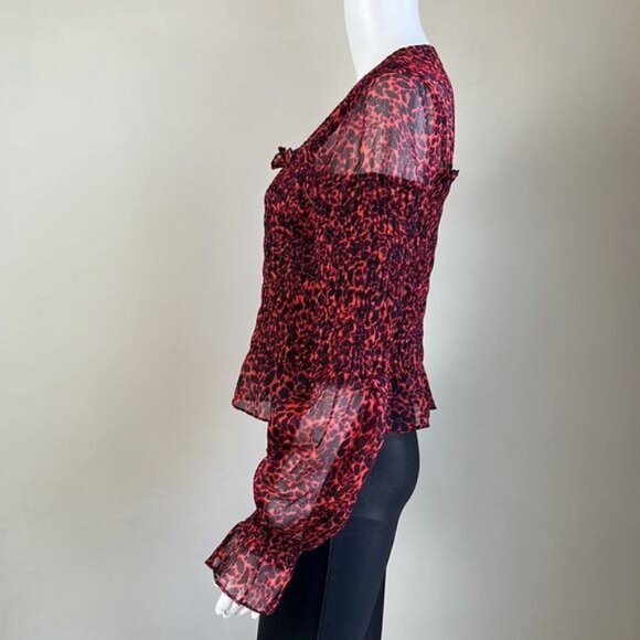 WALTER BAKER Serena Square Neck Top - M - Picture 9 of 13